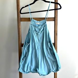Aeropostale size medium blue shortalls